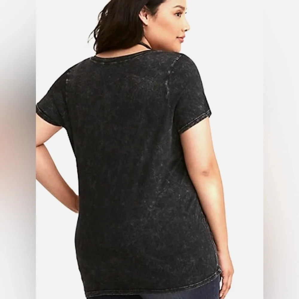 TORRID Girl Mayhem Empire on the Rise Black Mineral Skull T-Shirt 🌴 - Picture 3 of 10